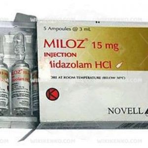 Miloz Iv/Im Injection Solution Iceren Ampul 5 Mg