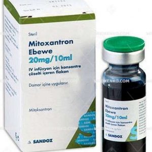 Mitoxantron “Ebewe” I.V. Infusion Icin Konsantre Coz. Iceren Vial