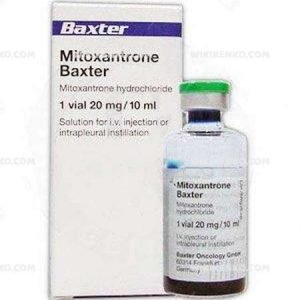 Mitoxantrone Baxter Iv Infusion Icin Solution Iceren Injection Vial