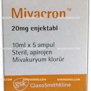 Mivacron Injection Solution 20 Mg