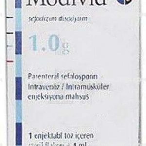 Modivid Im/Iv Injection Powder Iceren Vial