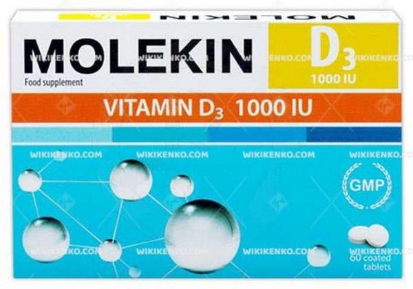 Molekin Coated Tablet - D Vitamini Iceren Takviye Edici Gida