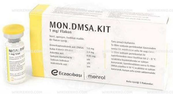 Mon.Dmsa Kit I.V. Injection Icin Liyofilize Powder Iceren Vial