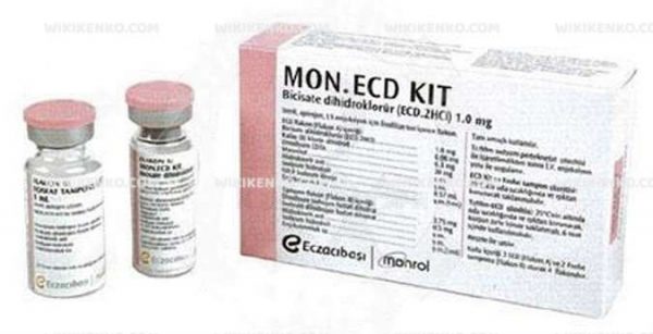 Mon.Ecd Kit I.V. Injection Icin Liyofilize Powder Iceren Vial