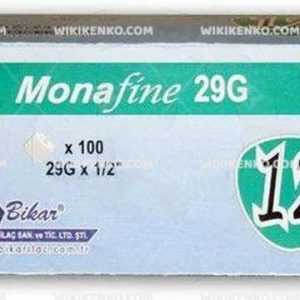 Monafine Insulin Kalem Needle Ucu 12 Mm