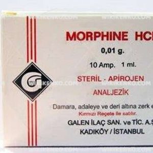 Morphine Hcl Ampul 10 Mg