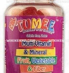 Mr. Tumee Multi – Vitamin & Mineral, Fruit, Vegetable & Fiber Tb.