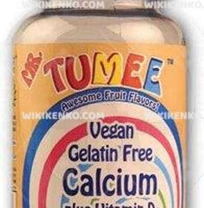 Mr. Tumee Calcium Plus Vitamin D Chewable Tablet