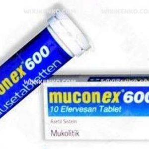 Muconex Efervesan Tablet 600 Mg
