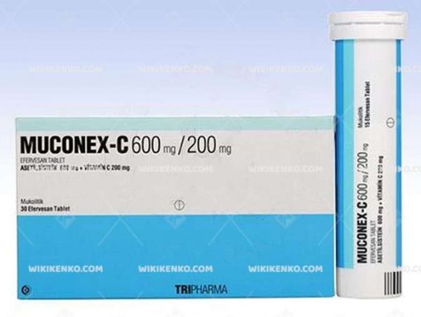 Muconex-C Efervesan Tablet