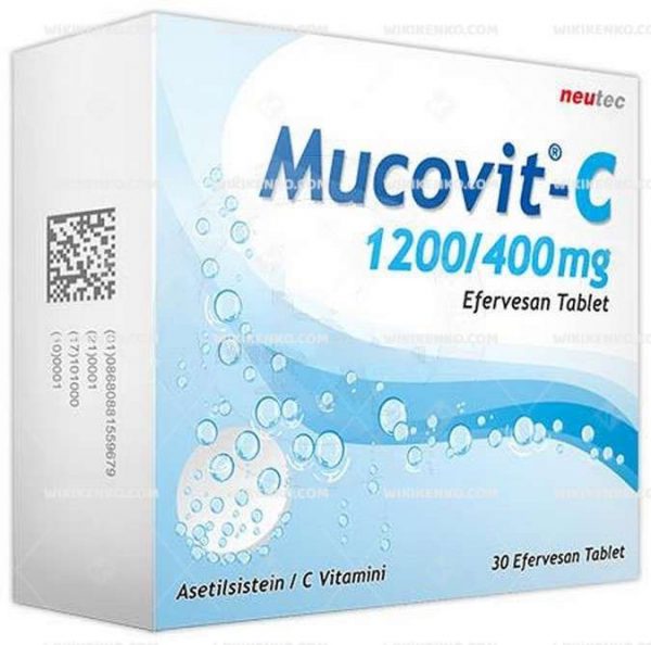 Mucovit-C Efervesan Tablet 1200 Mg
