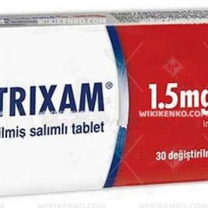 Natrixam Degistirilmis Salimli Tablet  1.5 Mg/5Mg