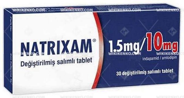 Natrixam Degistirilmis Salimli Tablet 1.5 Mg/10Mg