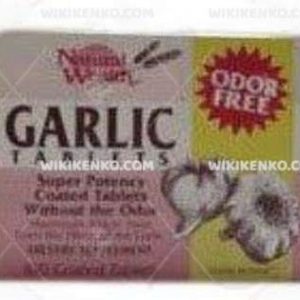 Natural Deodorized Garlic 100 Tablet