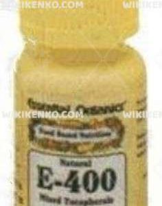 Natural E – 400 Mixed Tocopherols E Vitamini
