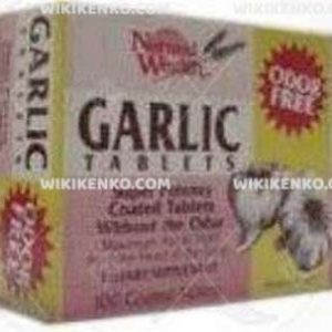 Natural Garlic (Odor - Free) Coated Tablet