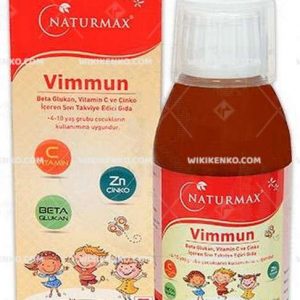 Naturmax Vimmun Beta Glukan, Vitamin C Ve Cinko Iceren Liquid Takviye Edici Gida