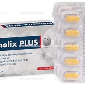 Nemolix Plus Yumurta Kabugu Zari, Akgunluk Ekstresi, Zerdecal Ekstresi Ve Dogasi Degistirilmemis Kol