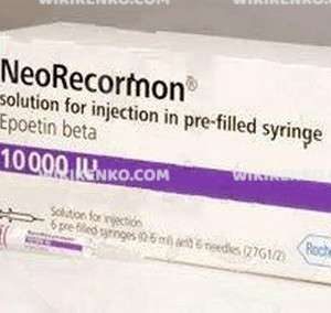 Neorecormon Injection Solution Iceren Kullanima Hazir Syringe 10000 Iu/0.3Ml
