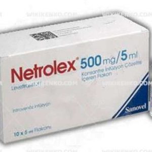 Netrolex Konsantre Infusion Solution Iceren Vial