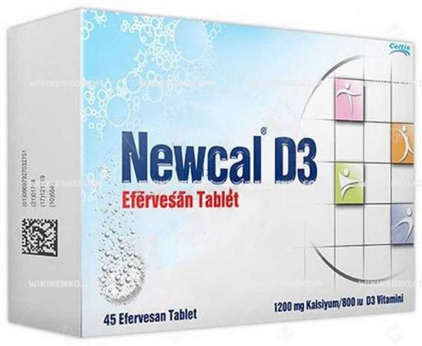 Newcal D3 Efervesan Tablet