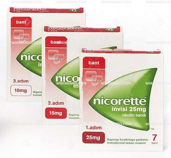 Nicorette Invisi Nikotin Bandi 10 Mg