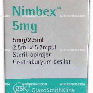 Nimbex Injection Ampul 5Mg