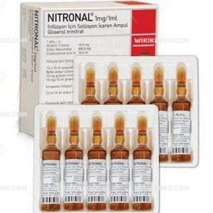 Nitronal Intravenoz Infusion Icin Solution Iceren Ampul  5 Mg