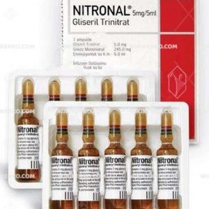 Nitronal Intravenoz Infusion Icin Solution Iceren Ampul  10 Mg