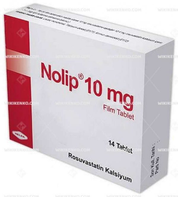 Nolip Film Tablet 10 Mg