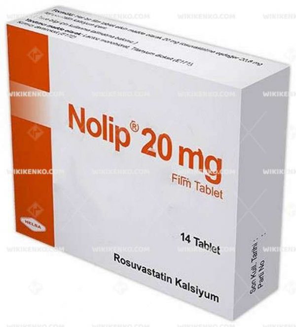 Nolip Film Tablet 20 Mg