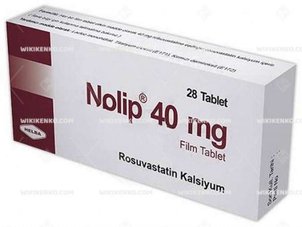Nolip Film Tablet 40 Mg