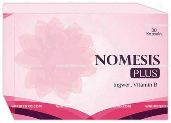 Nomesis Plus Zencefil Ve Vitamin B Iceren Takviye Edici Gida
