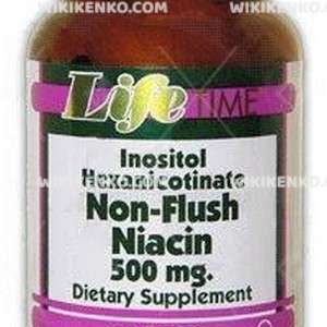 Life Time Non – Flush Niacin Tablet