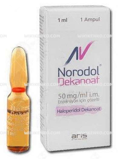 Norodol Dekanoat I.M. Injection Icin Solution 50 Mg