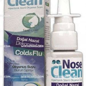 Noseclean Cold&Flu Hipertonik Okyanus Suyu
