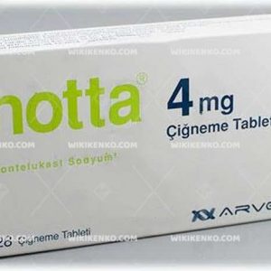 Notta Chewable Tablet 4 Mg
