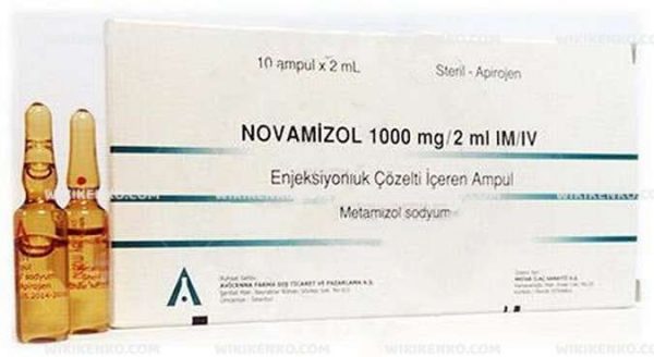 Novamizol Im/Iv Injection Solution Iceren Ampul