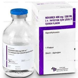 Novarex I.V. Infusion Icin Solution Iceren Vial 400 Mg/200Ml