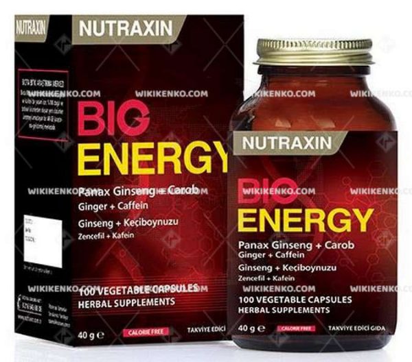 Nutraxin Big Energy Capsule