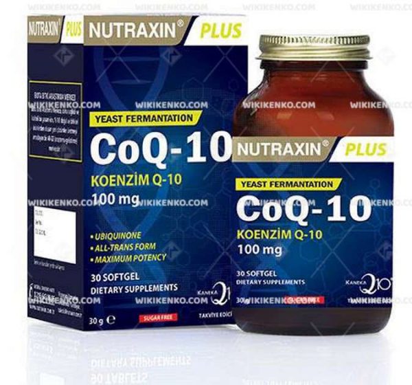 Nutraxin Koenzim Q - 10 Soft Capsule