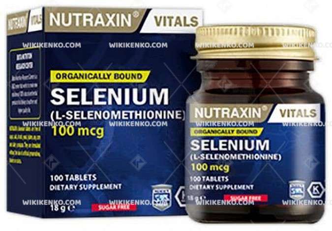Nutraxin Selenyum Iceren Takviye Edici Gida