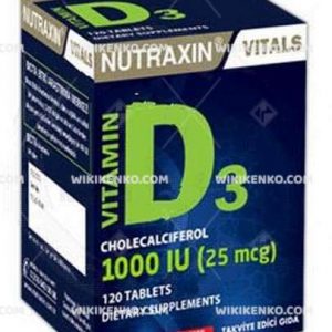 Nutraxin Vitamin D3 Tablet