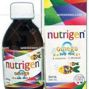Nutrigen Omega Fish Oil Surubu Portakal Aromali