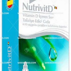 Nutrivitd Vitamin D Iceren Liquid Takviye Edici Gida