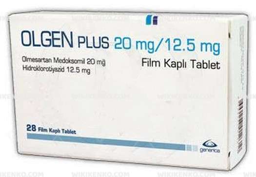 Olgen Plus Film Coated Tablet 20 Mg/12.5Mg