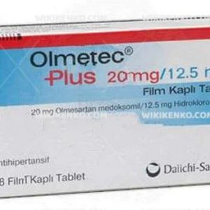 Olmetec Plus Film Coated Tablet 20 Mg/12.5Mg