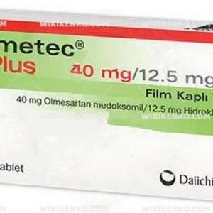 Olmetec Plus Film Coated Tablet 40 Mg/12.5Mg