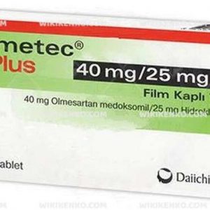 Olmetec Plus Film Coated Tablet 40 Mg/25Mg