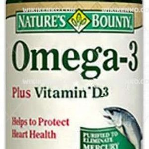 Nature’S Bounty Omega – 3 Plus Vitamin D3